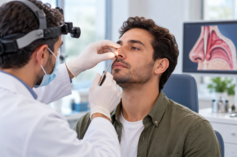 How Is a Deviated Nasal Septum Treated, and When Is Surgery Necessary?