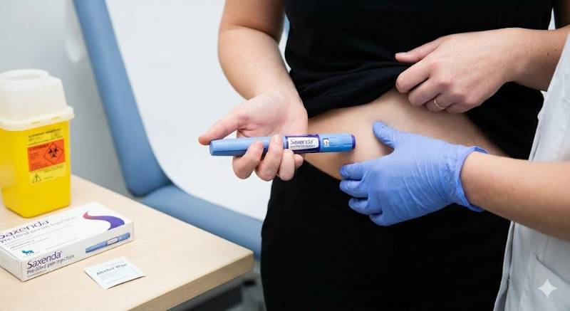 What are Saxenda injections, and what are their benefits and side effects?