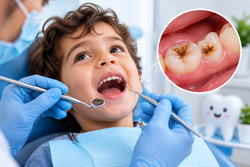 What Causes Tooth Decay in Children’s Baby Teeth, and How Is It Treated?