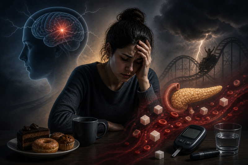 ما هو سكر الزعل وهل يمكن أن تصاب به فجأة بعد نوبة غضب شديدة؟
