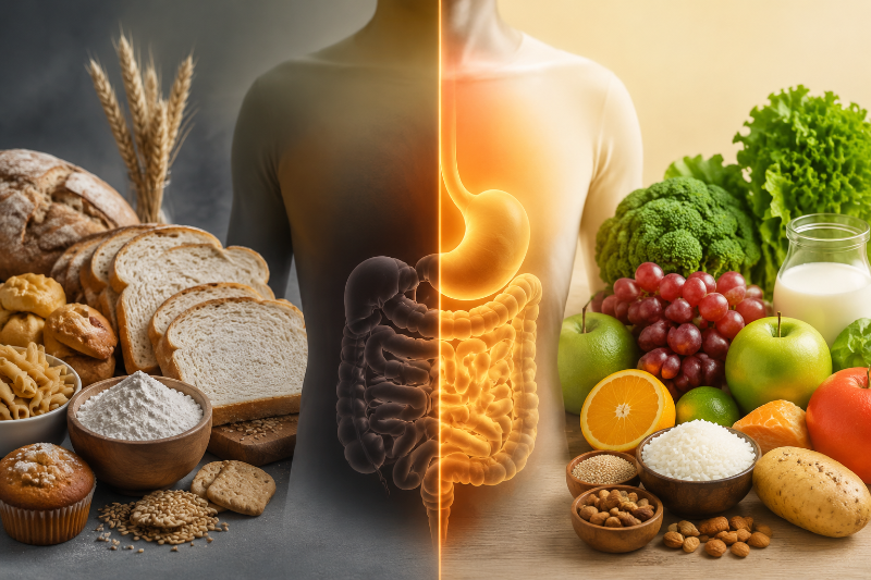 What is the difference between celiac disease and gluten sensitivity?