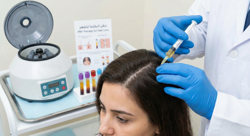 What are PRP hair injections and how do they help reduce hair loss?